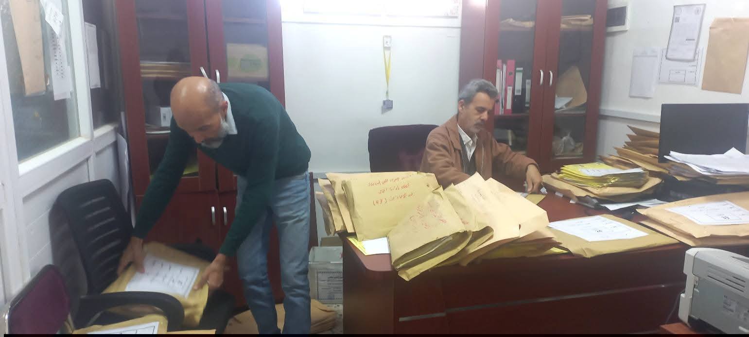 لجنة التحضير الإداري للعام الدراسي 2025 / 2026 تبدأ أعمالها بإدارة التقويم والقياس والتوجيه الفني