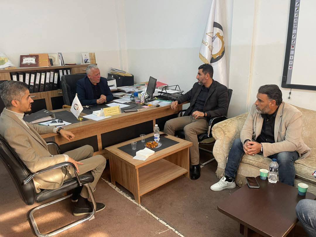 زيارة ميدانية لمتابعة جاهزية المعهد العالي للعلوم والتقنية تاجوراء للاعتماد المؤسسي