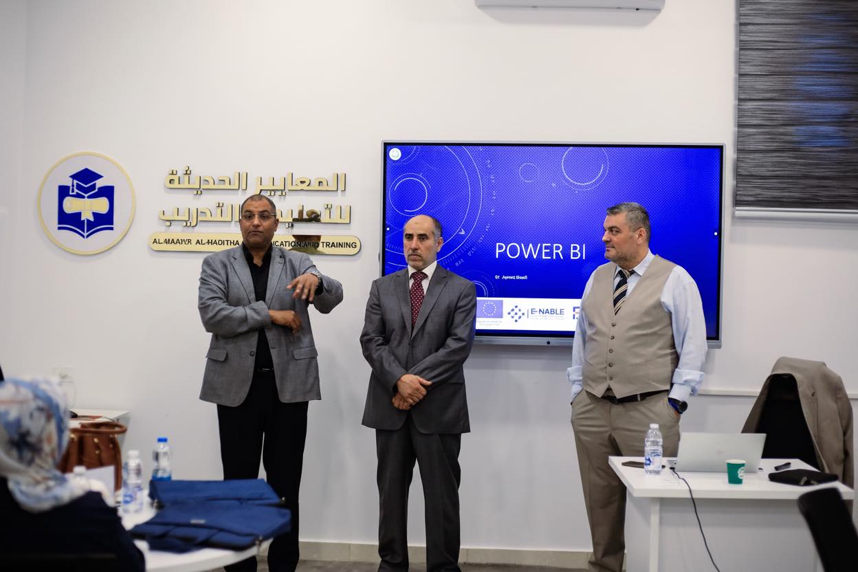 إدارة المعلوماتية والتوثيق  تختتم بنجاح دورة متقدمة في تحليل البيانات باستخدام  Power BI