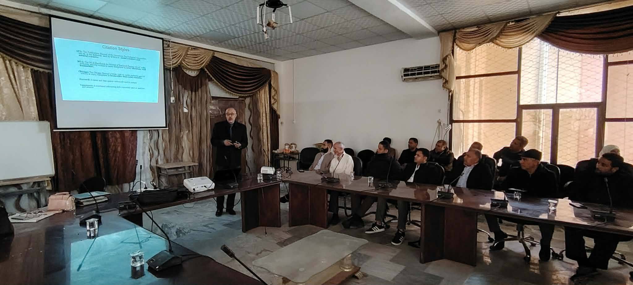 تحت شعار (الاستشهاد وإدارة المراجع)،، المعهد العالي للعلوم والتقنية سوق الخميس إمسيحل يحيي يومه العلمي