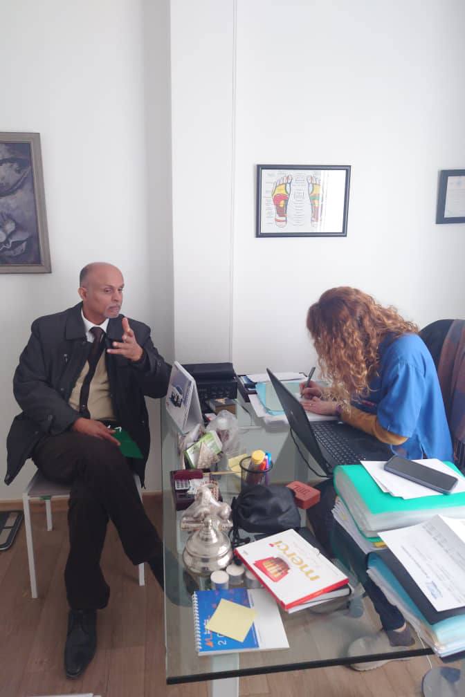 "الحرك" رئيس المؤتمر العلمي الدولي الأول لتقنيات العلاج الطبيعي يبحث مع مراكز العلاج الطبيعي بتونس المشاركة في اعمال المؤتمر