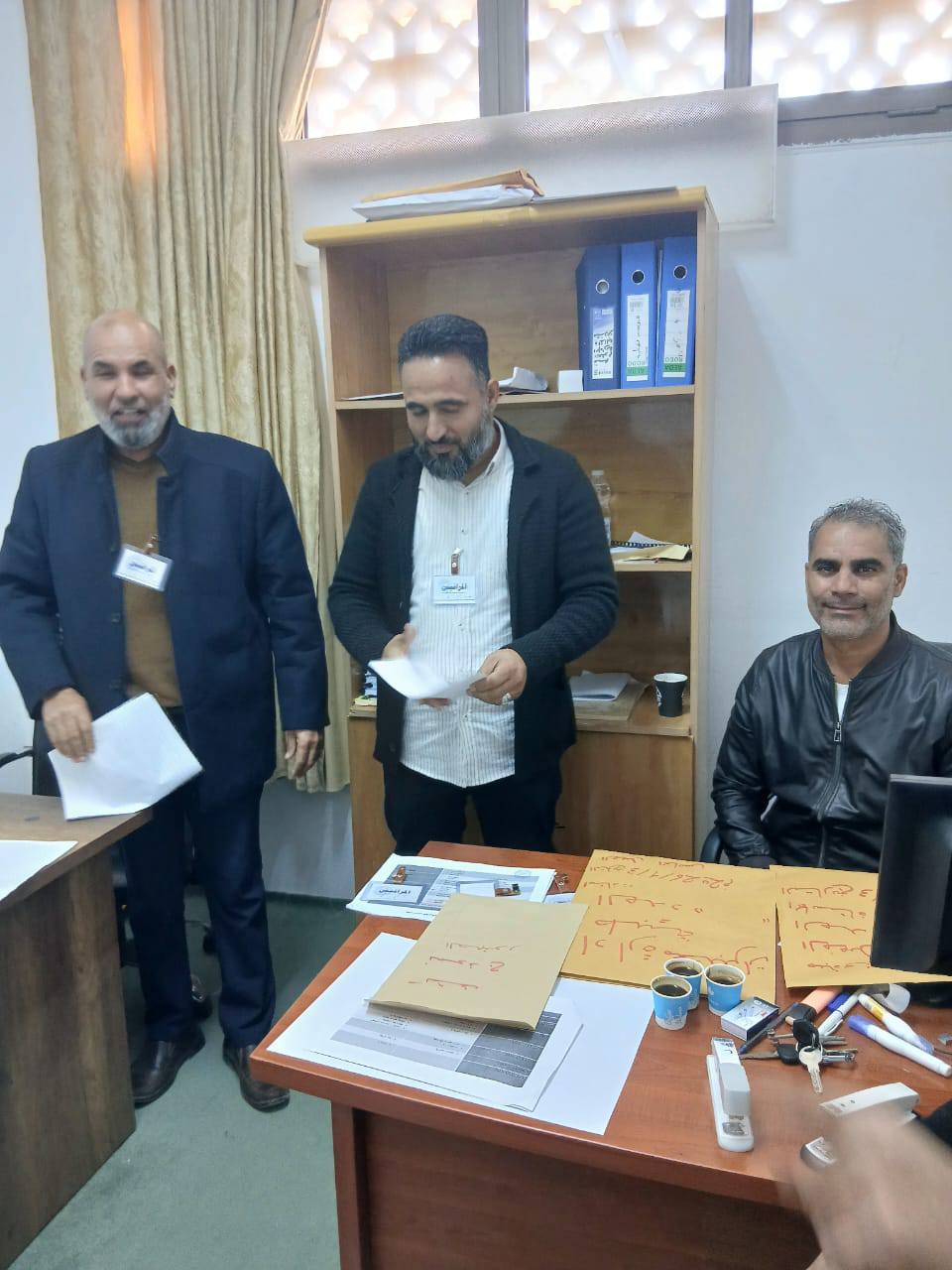 مدير عام المعهد العالي للعلوم والتقنية زلطن يتابع سير الامتحانات النهائية